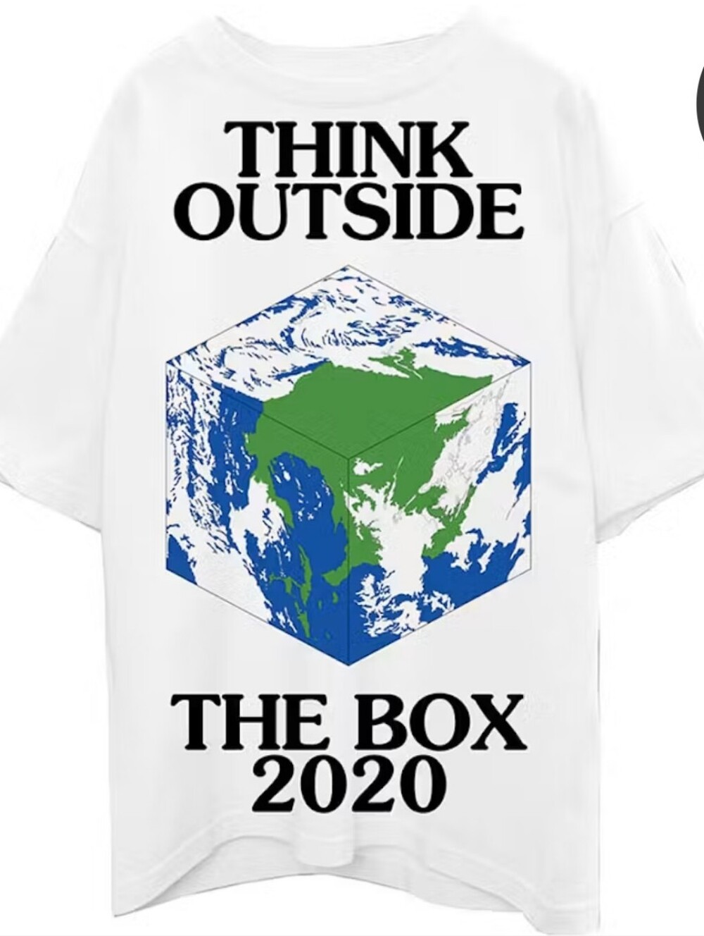Virgil Abloh Canary Yellow x Think Outside the Box T-shirtWhite